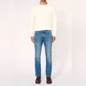 Warp + Weft Chicago Ord straight jeans in tortoise